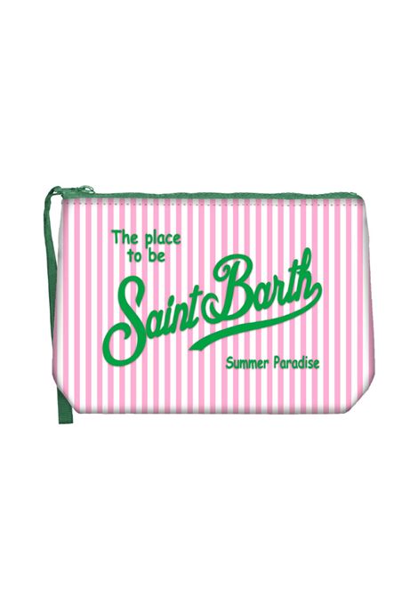 Pochette Mc2 Saint Barth Aline righe rosa scuba MC2 SAINT BARTH | Pochette | ALINE06694HV2157